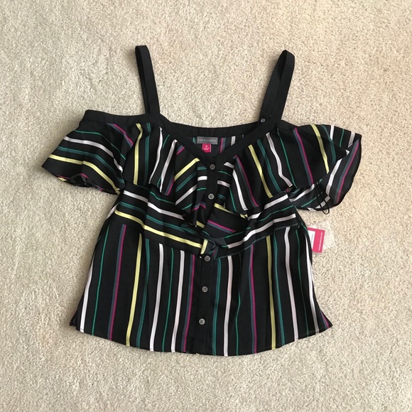 Vince Camuto Tropic Heat Blouse - NWT - Picture 2 of 16